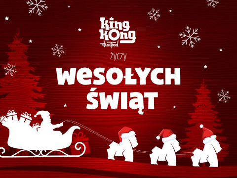 Wesołych Świąt od King Konga