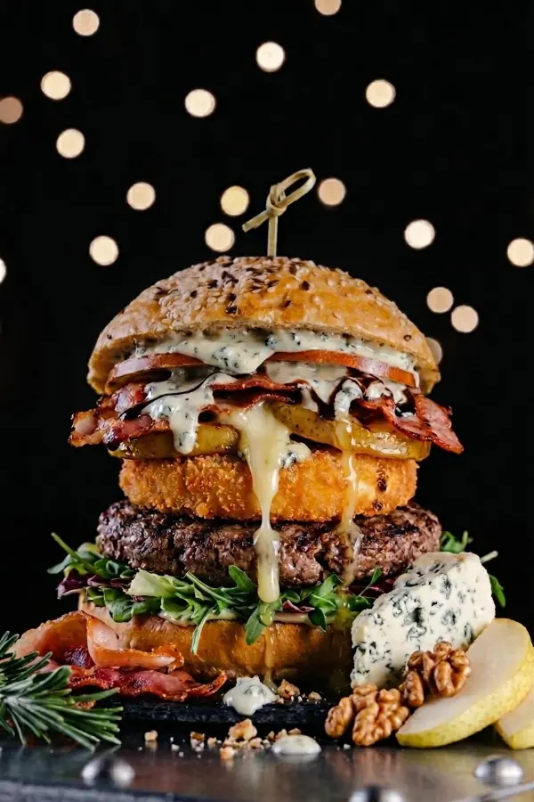 BURGER GRUSZKA BLUE