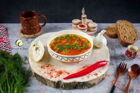 Soupe de bœuf au livèche