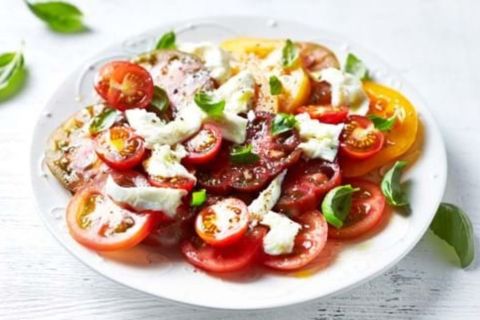 Salade tomates mozzarella