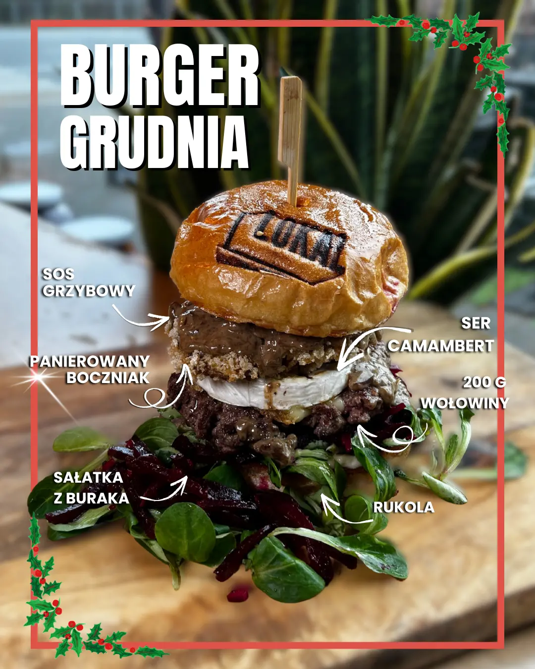 burger  OF THE MONTH