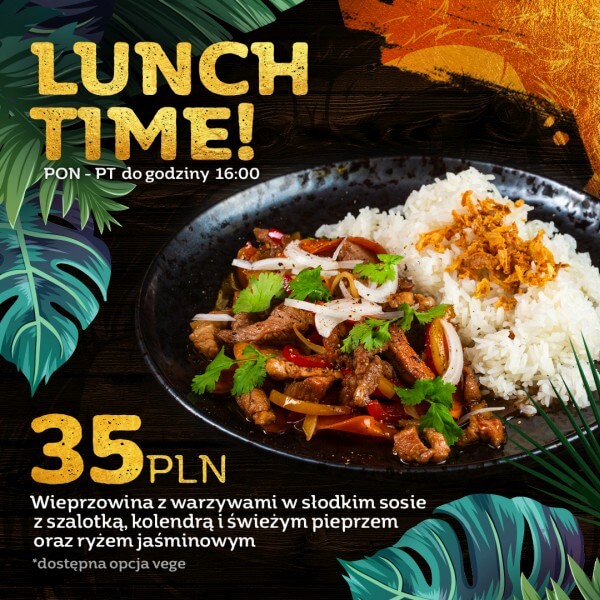 Nowy Lunch tylko teraz w King Kong Płock