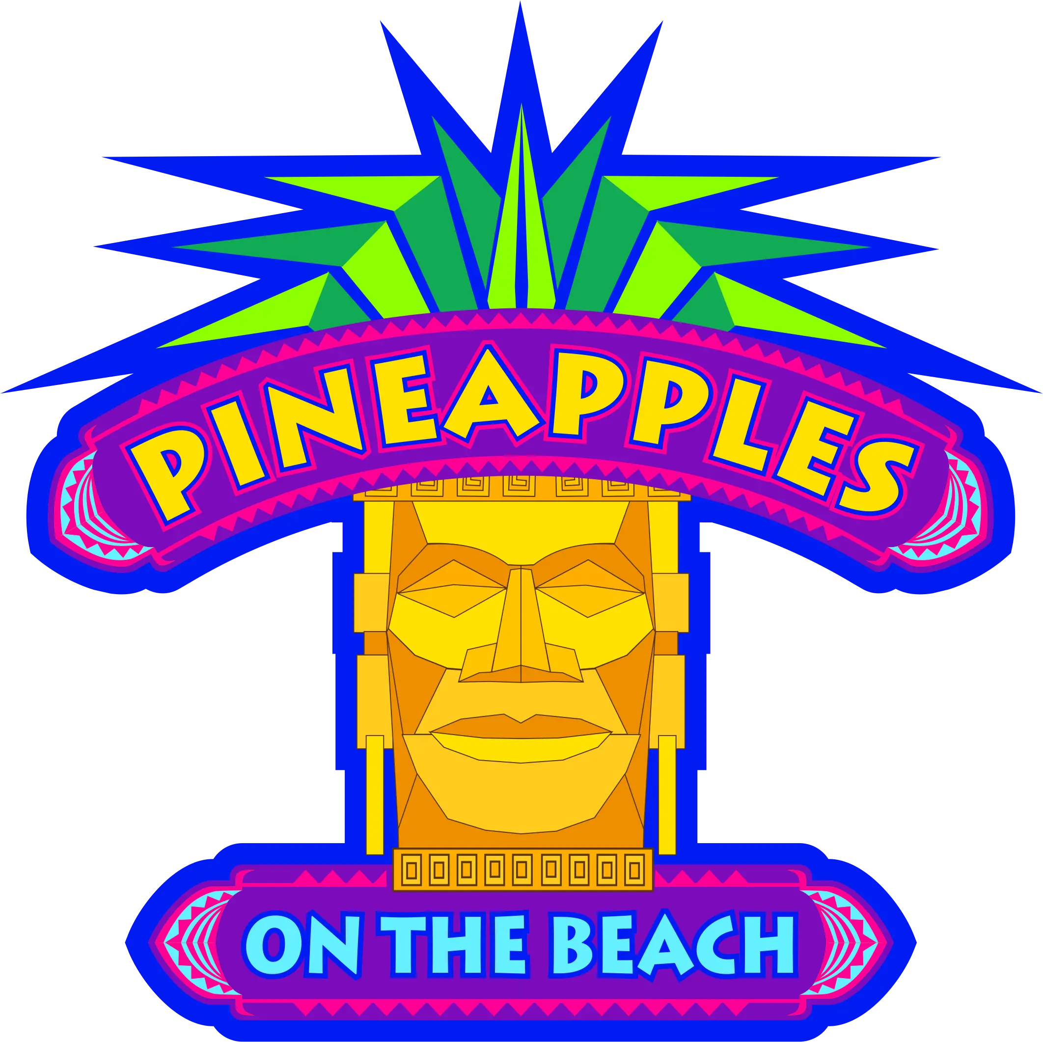 Pineapples on the Beach