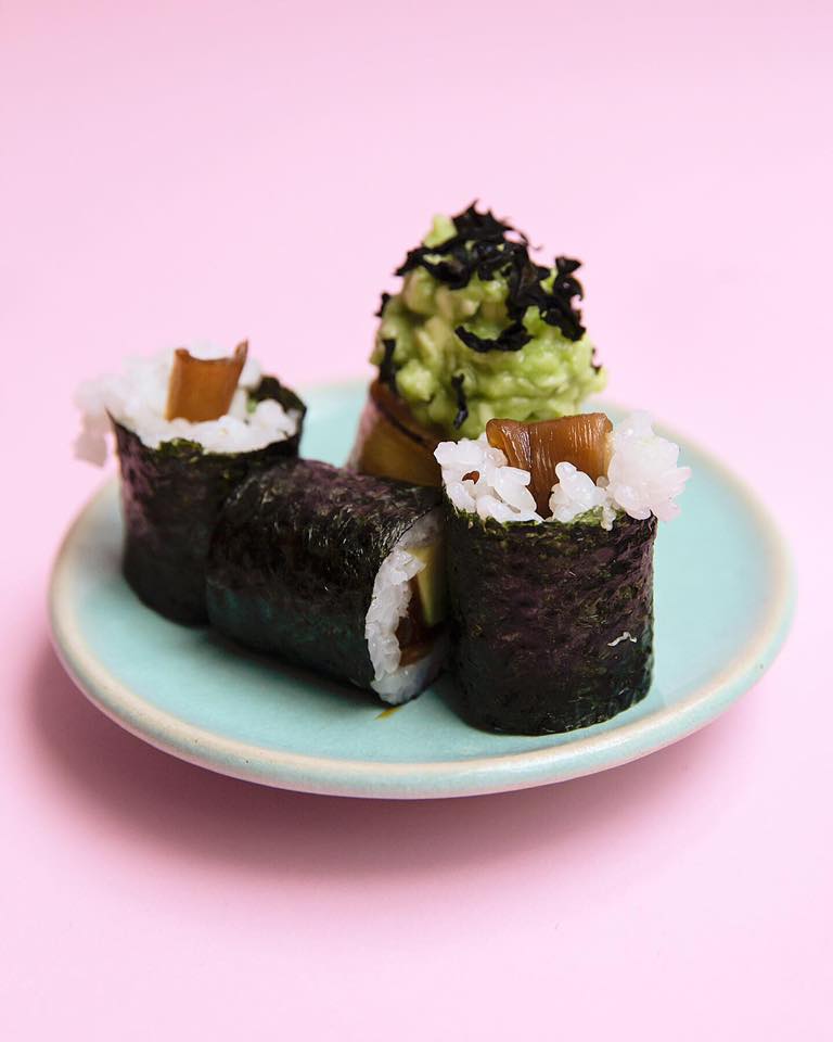 Restaurajca wegetarianśka Warszawa - hosomaki